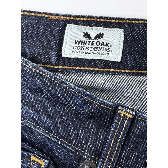 Lucky Brand Lolita Boot Jeans 6 28 Ankle Selvedge White Cone Denim Made in USA - Picture 7 of 16